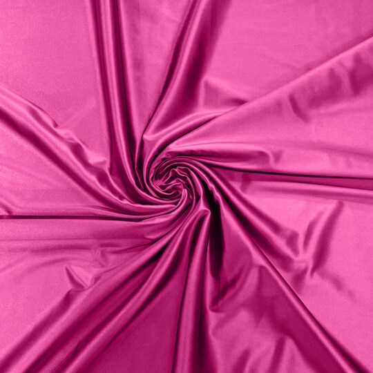 1 Yard Casino Satin Stretch Spandex Fabric Shiny Prom Dress Costume Material